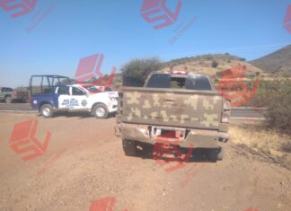 Aseguran dos camionetas clonadas del ejército en Yuriria.