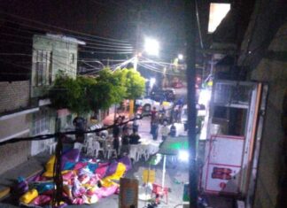 Ataque armado en una fiesta infantil en Celaya, dejo un saldo de cuatro personas lesionadas, fallecieron minutos después cuando recibían atencion médica.