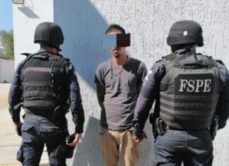 Efectivos de las FSPE detuvieron a un Sujeto con cartuchos útiles en Uriangato.