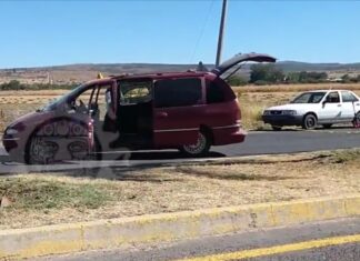 Ataque armado y balacera dejo un saldo de una mujer sin vida y varios lesionados, en la carretera Celaya- Juventino Rosas.