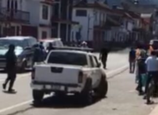 Un hombre y una mujer fueron asesinados en una tienda de abarrotes en Patzcuaro Mich.