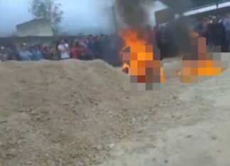 Queman vivos a dos hombres acusados de homicidio en Ocosingo, Chiapas.