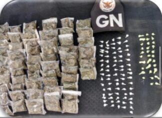 Instituciones de Seguridad en el Estado han sacado 17 mil dosis de drogas y 27 armas se fuego de las calles.