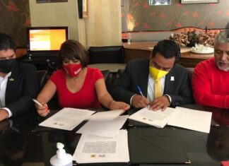 Firman convenio para coalición en 24 Ayuntamientos y 12 Distritos en Guanajuato, PRI y PRD.
