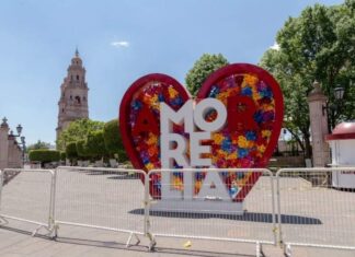 Decretan cierre vial en Centro Histórico y cese de actividades no escenciales en Morelia.