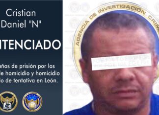 Un hombre fue sentenciado a más de 40 años de prisión por el delito de homicidio calificado y homicidio en grado de tentativa.