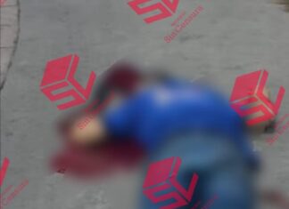 Ejecutan a dependiente de un negocio de venta de vinos y licores en YURIRIA.