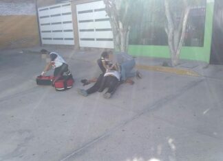 Un hombre fue ejecutado en Abasolo en plena zona centro.