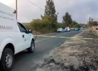 Acribillan a cuatro en una camioneta en la comunidad de Pocito de La Virgen, en Apaseo El Grande.