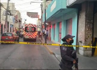Ataque armado en una Barbería en plena zona centro de Salamanca, dejo un saldo de dos personas heridas de bala.