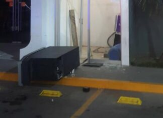 Frustran robo de cajero automático en León; hay un detenido.