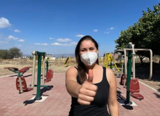 Espacios recreativos y gimnasios al aire libre en Salvatierra.