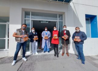 Administracion municipal de Salvatierra se solidariza con personal del Hospital General ante PANDEMIA.