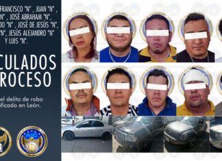 Vinculan a proceso penal a célula delictiva dedicada al robo de cuentahabientes.