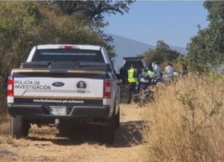 Encuentras 8 cuerpos, 7 hombres y una mujer en avanzado estado de descomposición, en un canal de aguas negras en Álvaro Obregón, Mich.