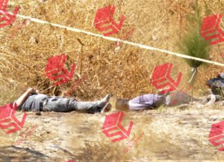 Localizan los cuerpos de dos hombres ejecutados y con visibles huellas de violencia en YURIRIA.