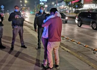 Agentes de Tránsito Municipal de León, localizan a menor extraviado.