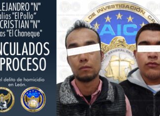 Vinculan a proceso penal a El Pollo y al Chaneque, por el delito de homicidio de un hombre en un anexo de Leon