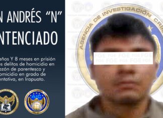 Un sujeto fue sentenciado a 11 años de prisión por el delito de homicidio en grado de parentesco, después de que asesino a su hermano a puñaladas en Irapuato.