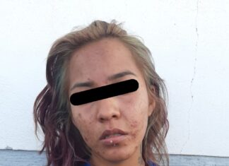 Policía de Celaya detiene a una pareja con varias dosis de droga conocida como «cristal».