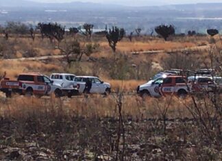 Continúa la búsqueda de restos humanos en Barranca de Venaderos en León.