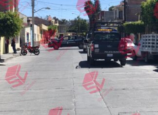 Atacan a balazos a Comandante de la policía de YURIRIA, en la comunidad de Casacuaran.