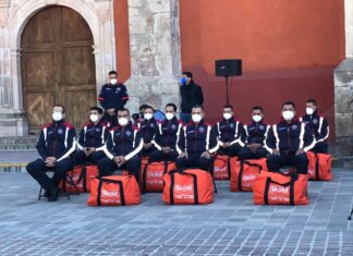 Sofía Huett Lopez, Secretaria Ejecutiva de Seguridad Pública, reconoció a la Dirección de Seguridad de León.