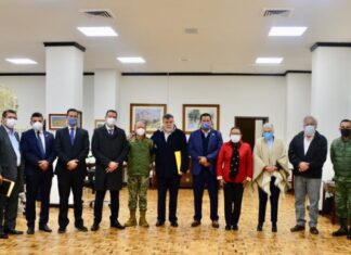 Gobernador de Guanajuato y autoridades federales dan seguimiento a estrategia de paz.