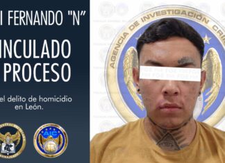 Un sujeto fue vinculado a proceso penal en León, por el delito de homicidio.