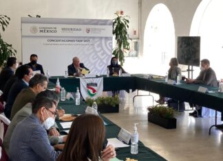 FIRMA GUANAJUATO CONVENIO FASP 2021 EN RECURSOS PARA SEGURIDAD