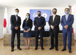 Se solidariza Consulado de Japón y Otsuka Nutraceutical con personal operativo de la Secretaría de Seguridad de León.