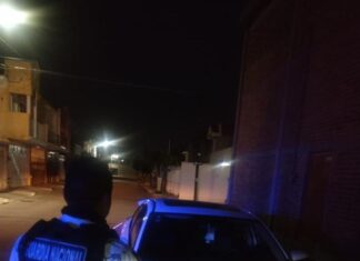 Policía municipal de Salamanca recuperaron un vehículo que momentos antes había sido robado con lujo de violencia.