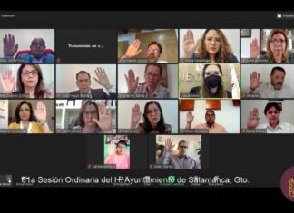 ALCALDESA, SÍNDICOS Y REGIDORES EN SALAMANCA, ANALIZAN AUMENTO TARIFARIO DEL TRANSPORTE PÚBLICO.