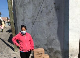 Alimentan a Familias Vulnerables de las Comunidades de Valle de Santiago, Tarimoro y Apaseo el Alto.