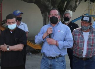 Autoridades municipales inauguraron la rehabilitación del tanque elevado de agua potable en Guarapo.