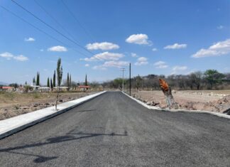 Más de 10 millones de pesos invertidos en beneficio de los 1764 habitantes de Ojo de Agua de Ballesteros en Salvatierra.