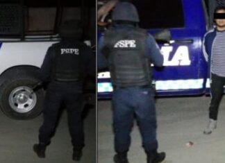 Fuerzas de Seguridad Pública del Estado detuvieron a tres sujetos con 80 dosis de marihuana en Purisima del Rincon.