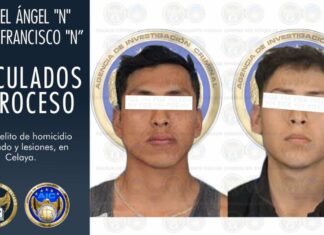 Vinculan a proceso penal a dos sujetos en Celaya, por el delito de homicidio calificado.