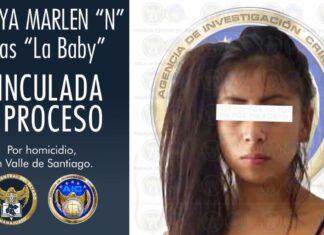 “La Baby”, fue aprehendida por la Fiscalía General del Estado y vinculada a proceso penal.