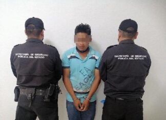 Guardias de Seguridad Penitenciaria detienen a un hombre que pretendía ingresar droga al interior del Cereso de #Salamanca.