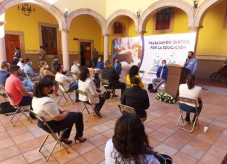 TRABAJAN JUNTOS EN PRO DE LA EDUCACIÓN EN SALVATIERRA.