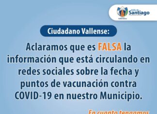 Aviso importante a la ciudadanía Valle de Santiago: