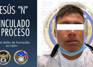Vinculan a proceso penal a Jesús N. por homicidio en León.