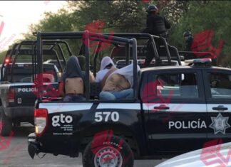 Despues se una intensa persecución detuvieron a 4 sujetos que atacaron a balazos a policías de León.