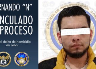 Detienen a Fernando N, por el delito de homicidio en Leon.
