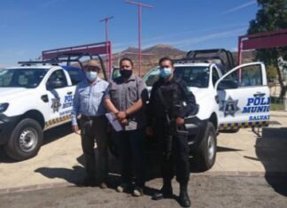 Con una inversión superior a los 16 millones de pesos se entregaron 25 patrullas a 12 municipios del Fondo para El Fortalecimiento de la Seguridad Pública.