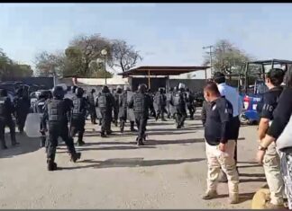 Operativo Trueno en las instalaciones de la Secretaria Ciudadana en Silao, generó un enfrentamiento entre Fuerzas Estatales y elementos municipales.