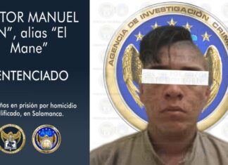 Condenan a 55 años de prisión al «Mane» en Salamanca, por el delito de homicidio calificado en agravio de una pareja.