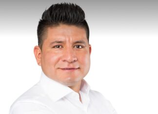 Impone El Tanao a su ahijado Oscar García Olvera, como candidato del PVEM para presidente municipal en Uríangato.