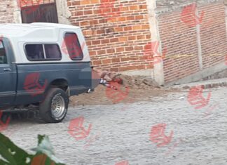 Ejecutan a un hombre en la calle Margarita Masa de Juárez en Yuriria